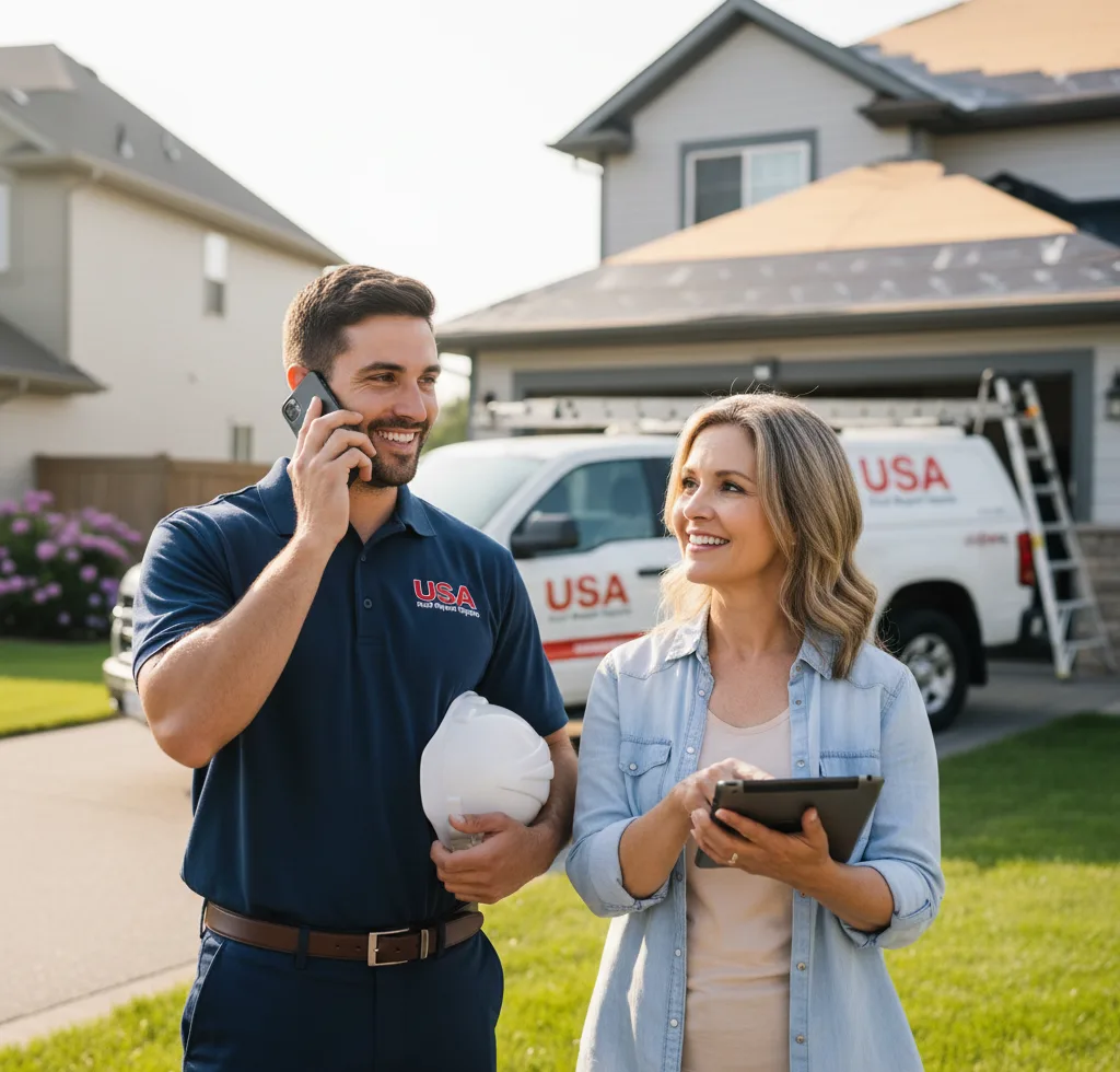 USA Roof Repair Experts customer support in Catawba